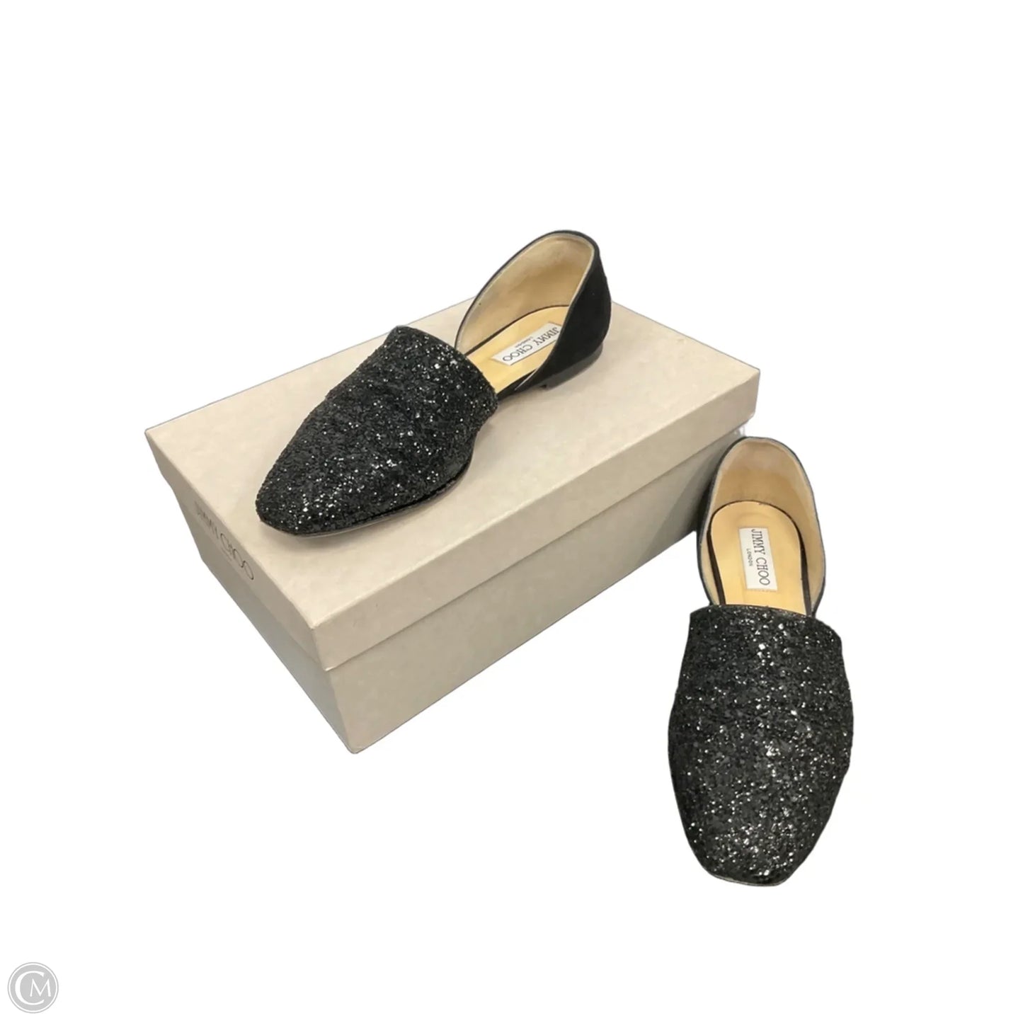 Shoes Luxury Designer By Jimmy Choo In Black, Size: 8