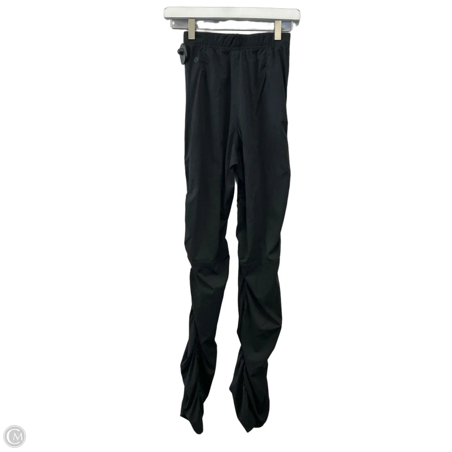 Athletic Pants By Lululemon In Black, Size: Xxs