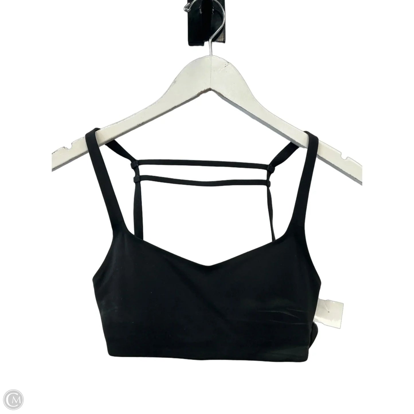 Athletic Bra By Lululemon In Black, Size: Xs