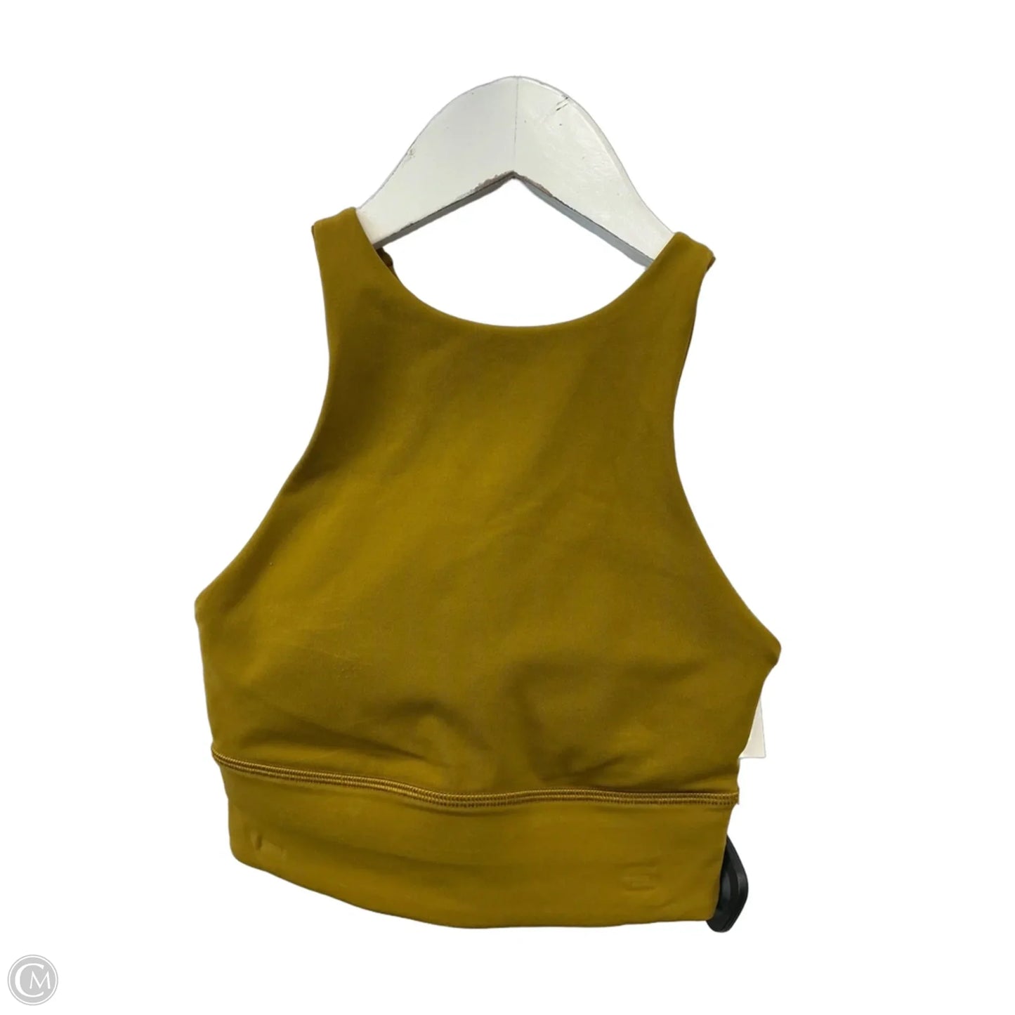 Athletic Bra By Lululemon In Yellow, Size: Xs