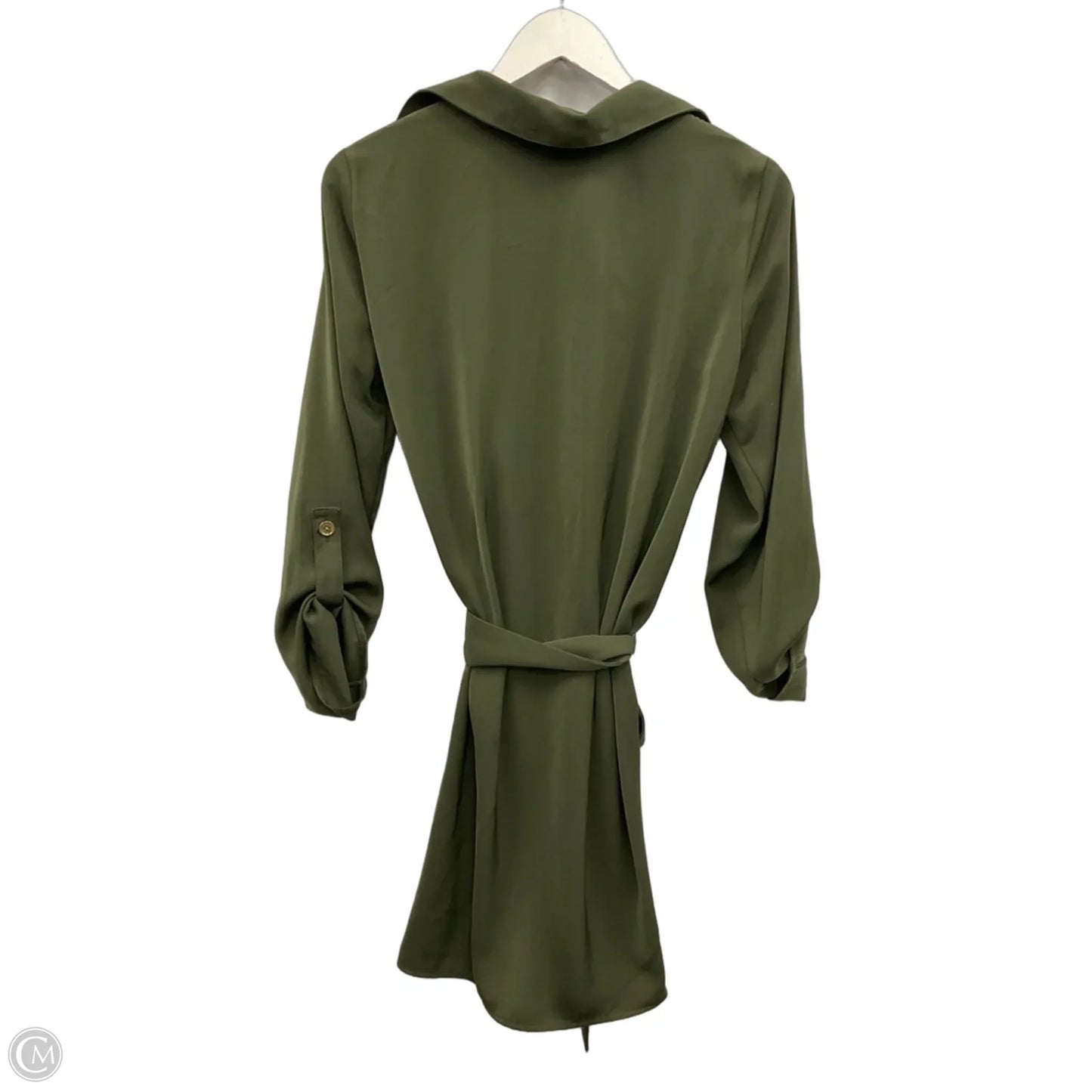 Dress Casual Midi By Michael By Michael Kors In Green, Size: S