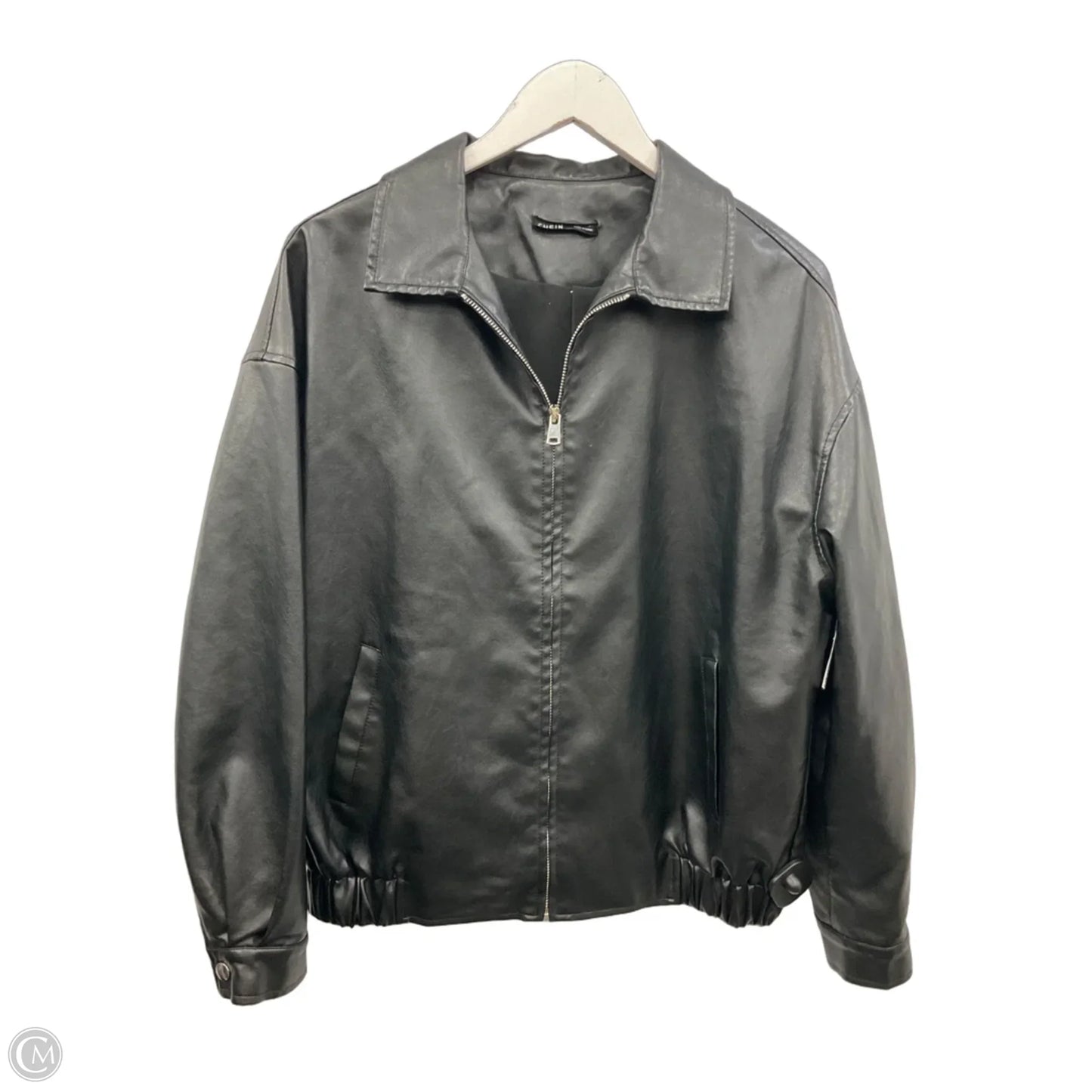 Jacket Moto By Shein In Black, Size: S