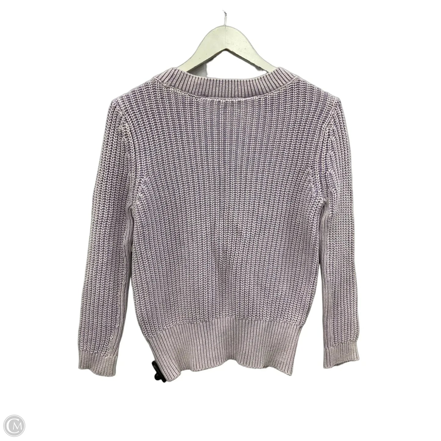 Sweater Cardigan By White House Black Market In Purple, Size: S