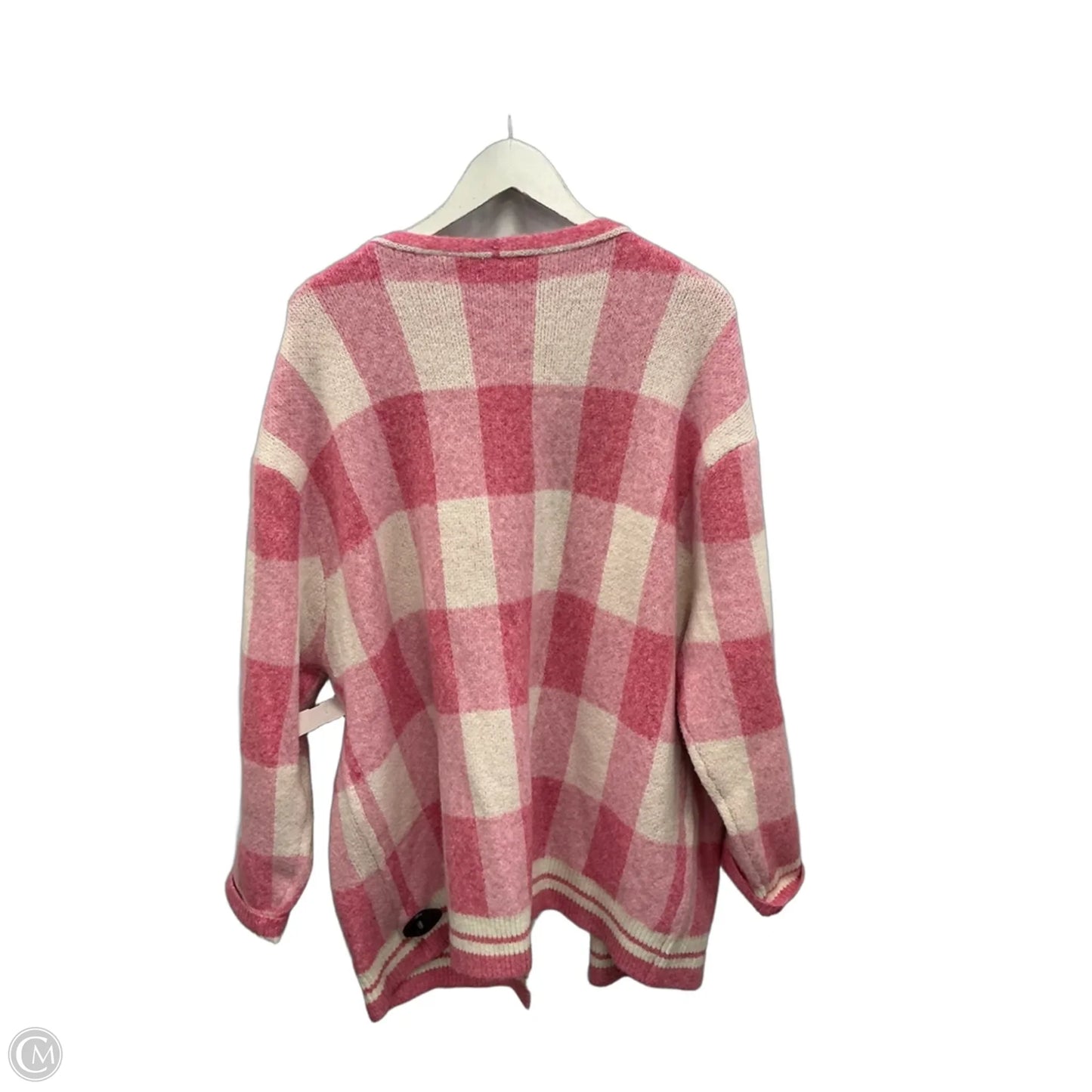 Cardigan By Bibi In Pink, Size: Xl