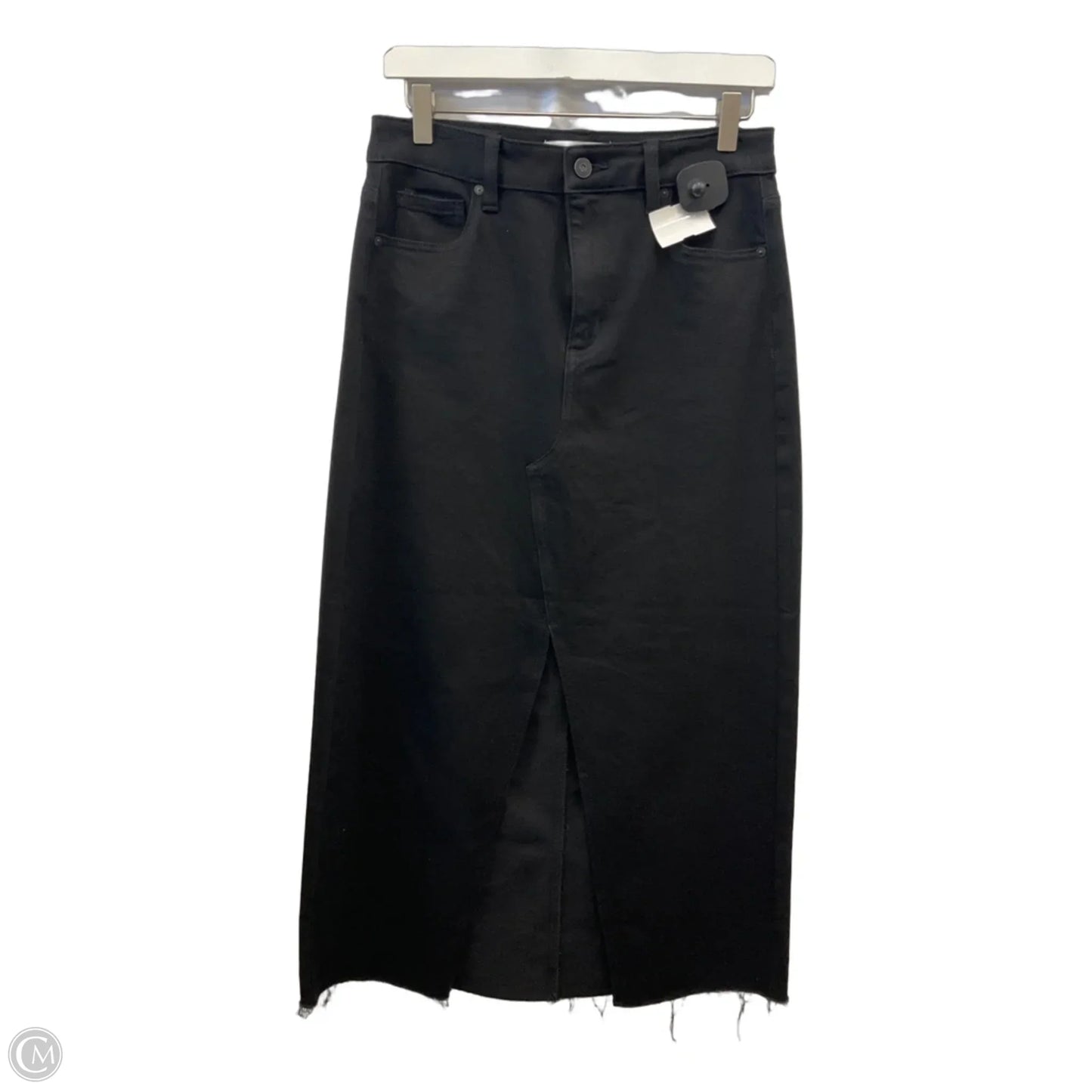 Skirt Midi By Hidden In Black Denim, Size: 8