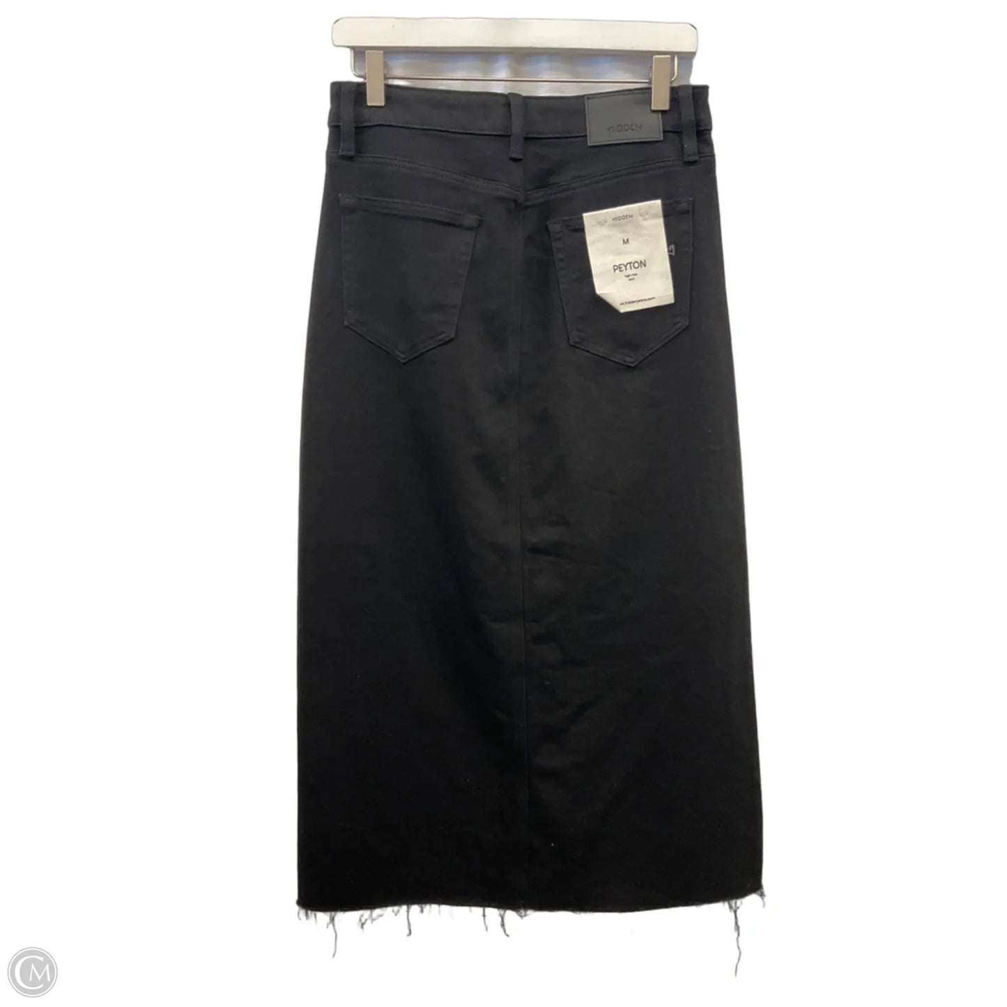 Skirt Midi By Hidden In Black Denim, Size: 8