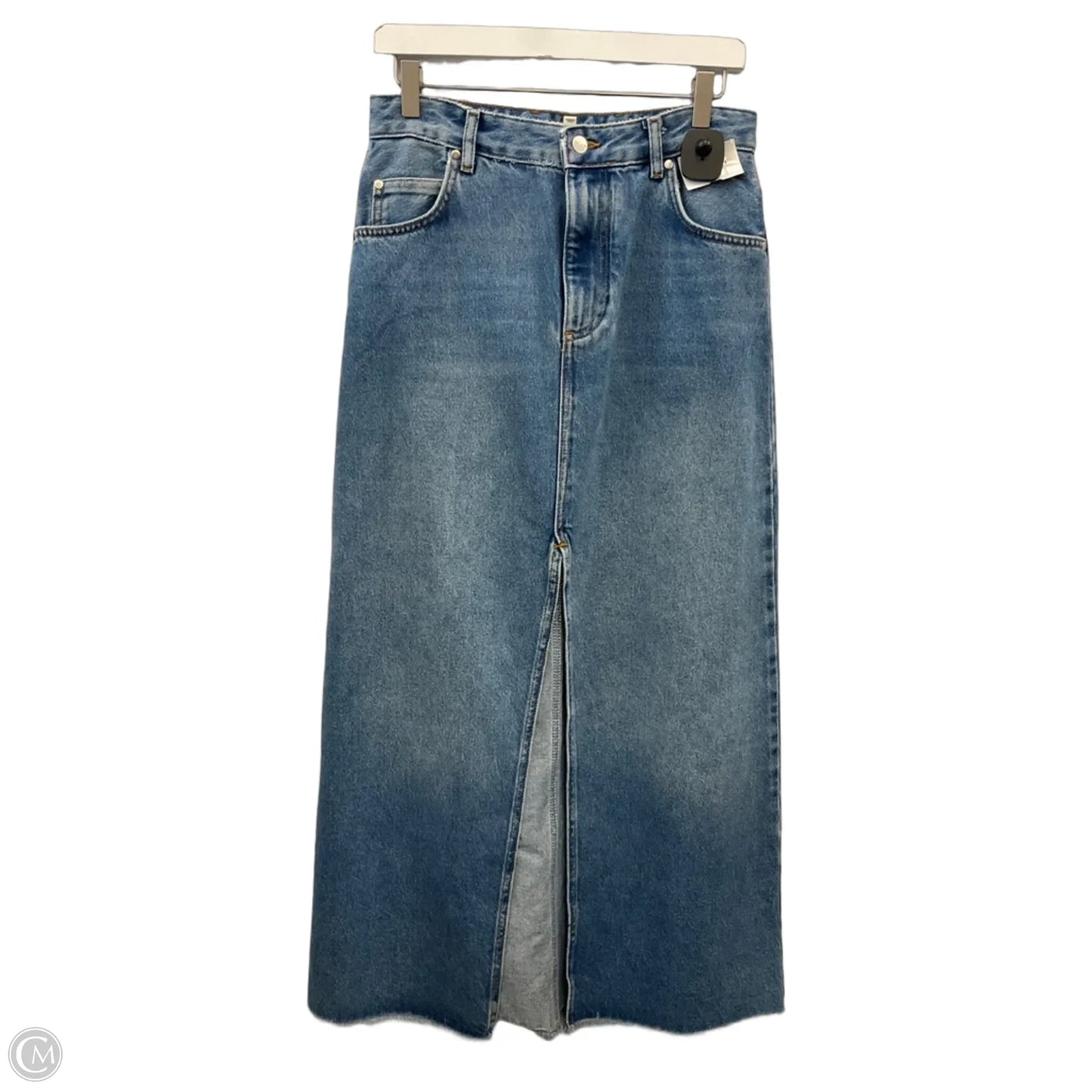 Skirt Maxi By Pilcro In Blue Denim, Size: 6