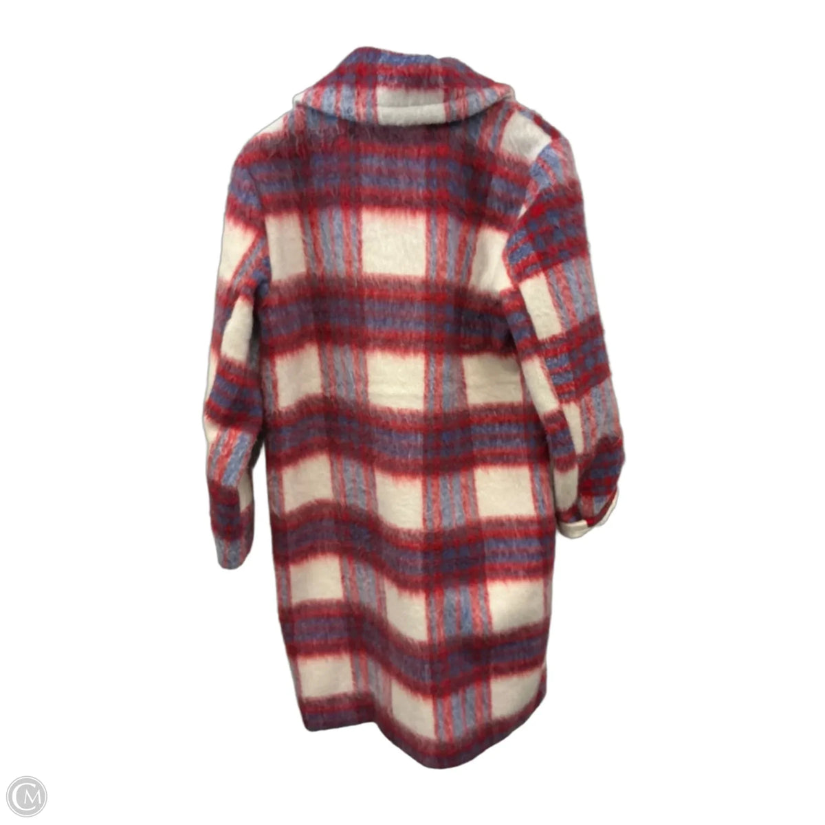 Coat Other By Forever 21 In Blue & Red, Size: S