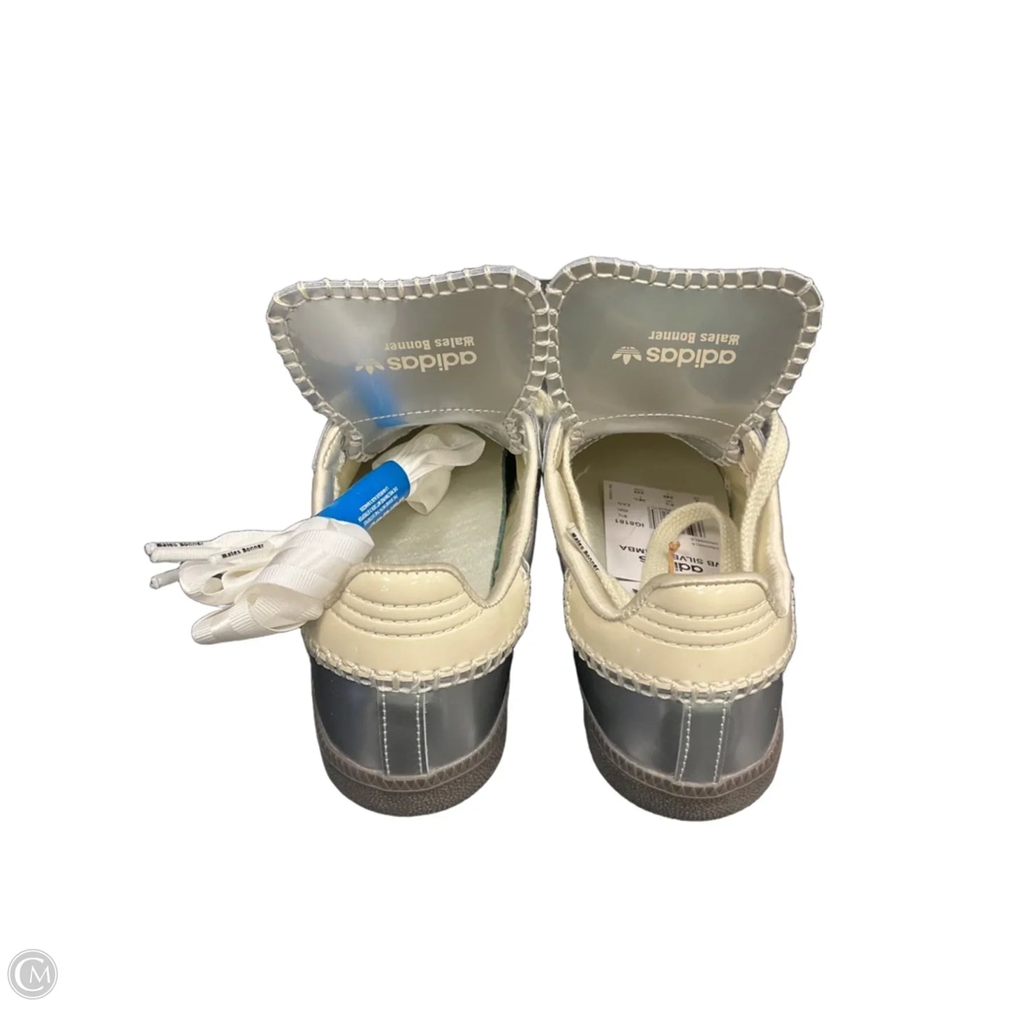 Shoes Athletic By Adidas In Silver, Size: 7.5