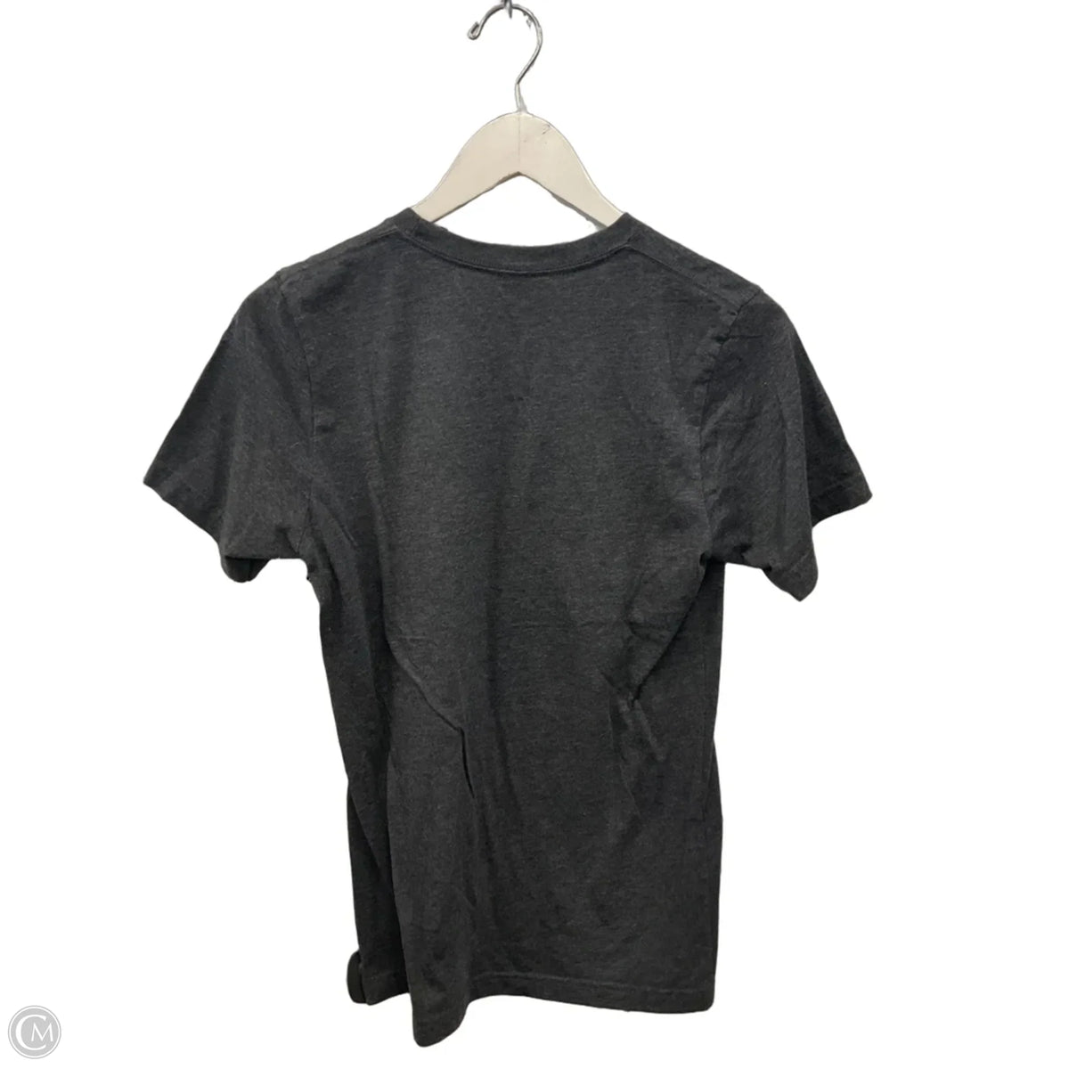 Top Short Sleeve By Canvas In Grey, Size: S