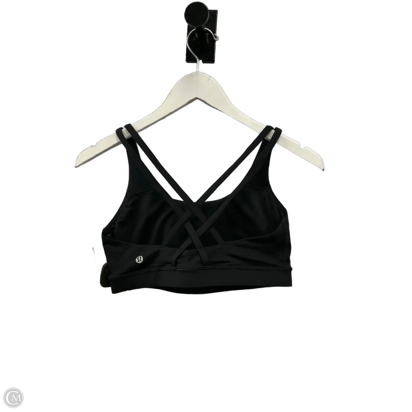 Athletic Bra By Lululemon In Black, Size: 8
