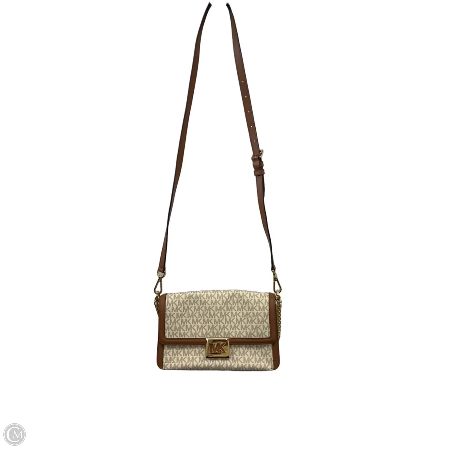 Crossbody Designer By Michael Kors, Size: Medium