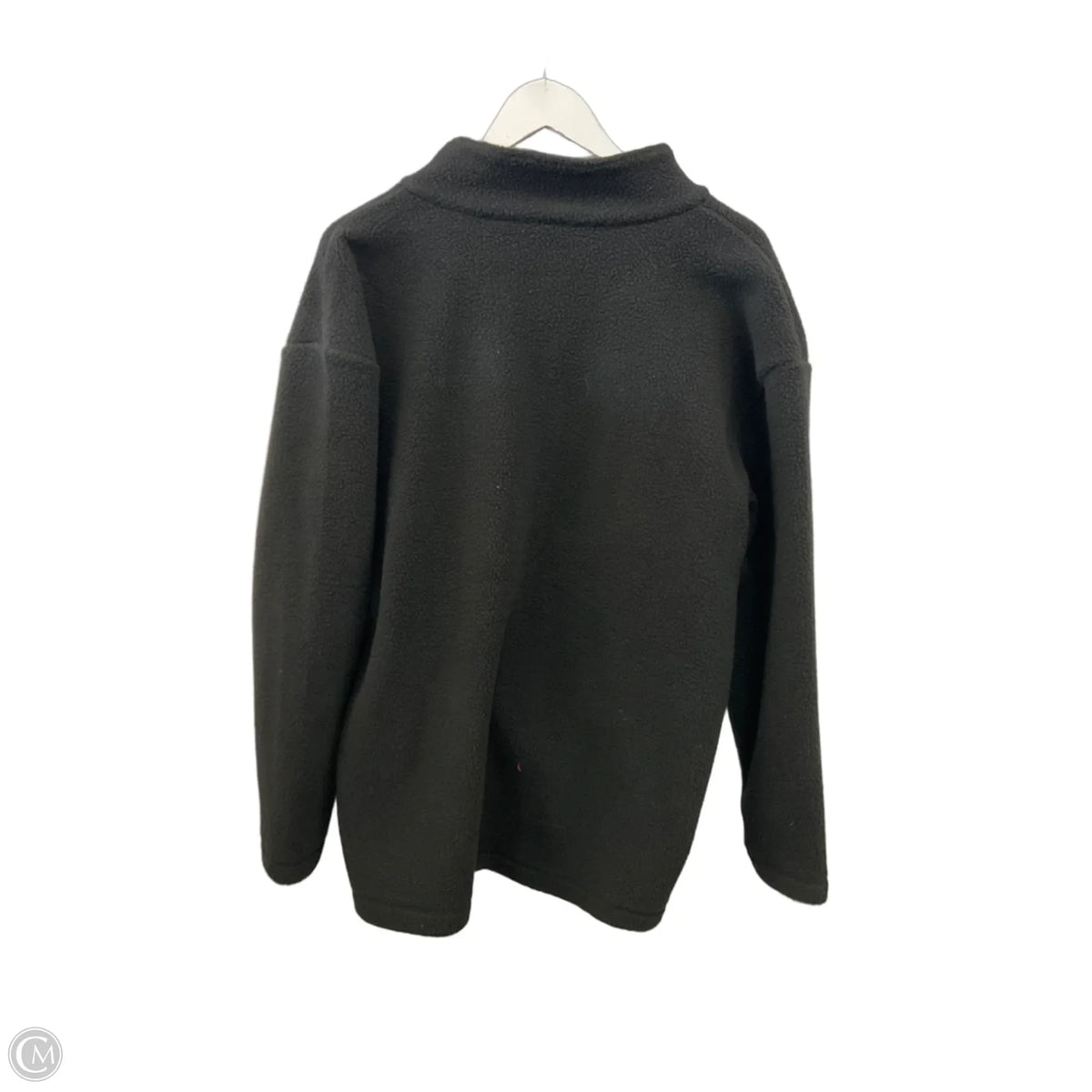 Sweatshirt Collar By Talbots In Black, Size: Xl