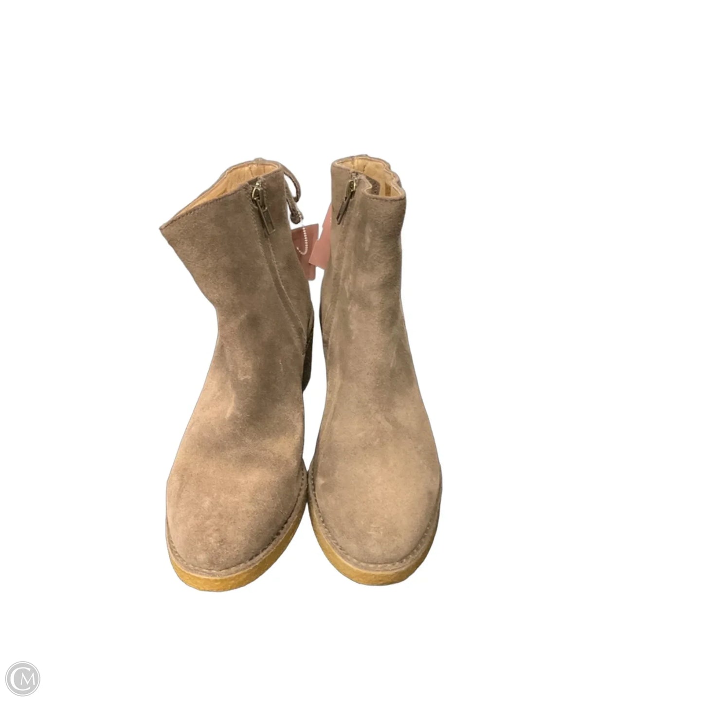 Boots Designer By Ugg In Taupe, Size: 8