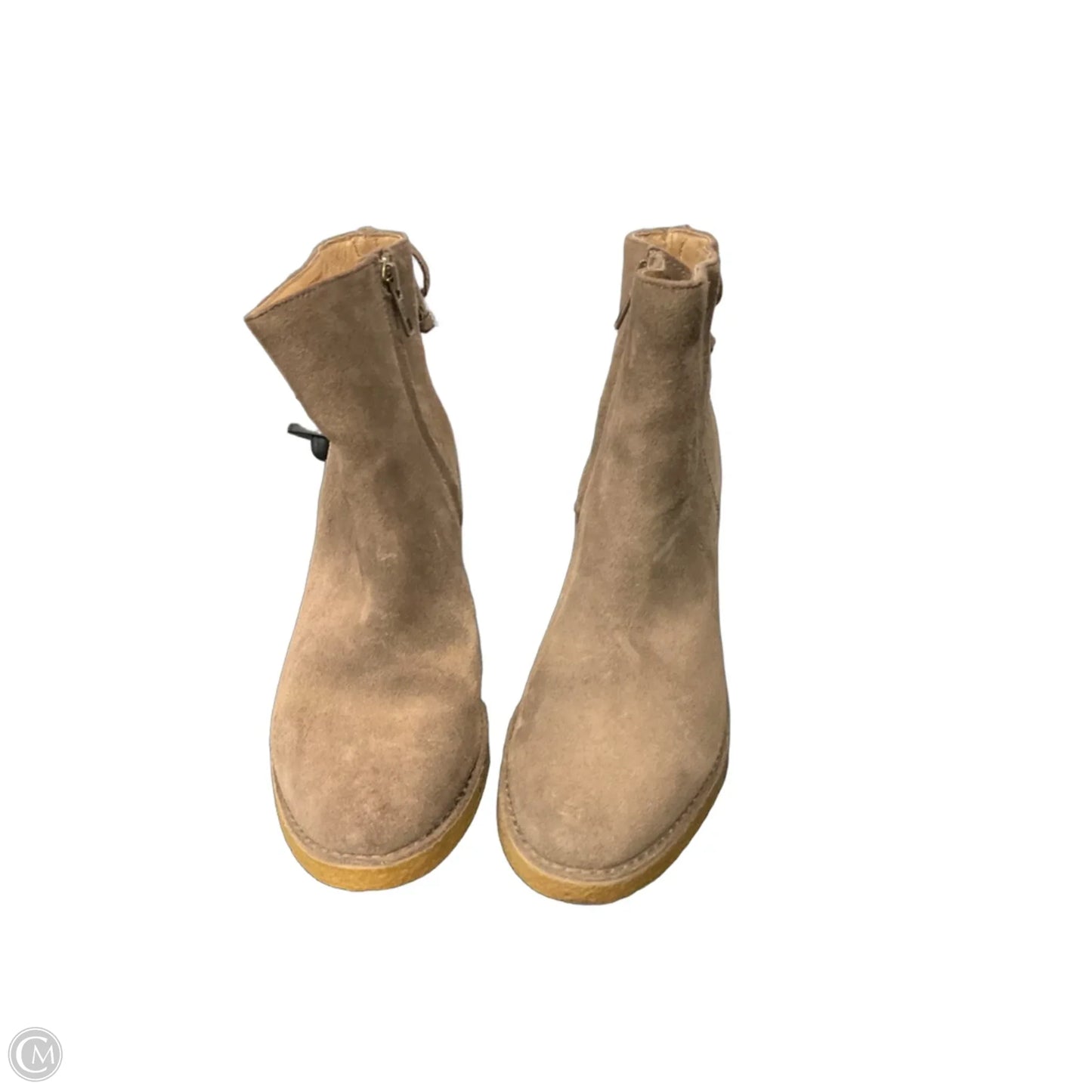 Boots Designer By Ugg In Taupe, Size: 8