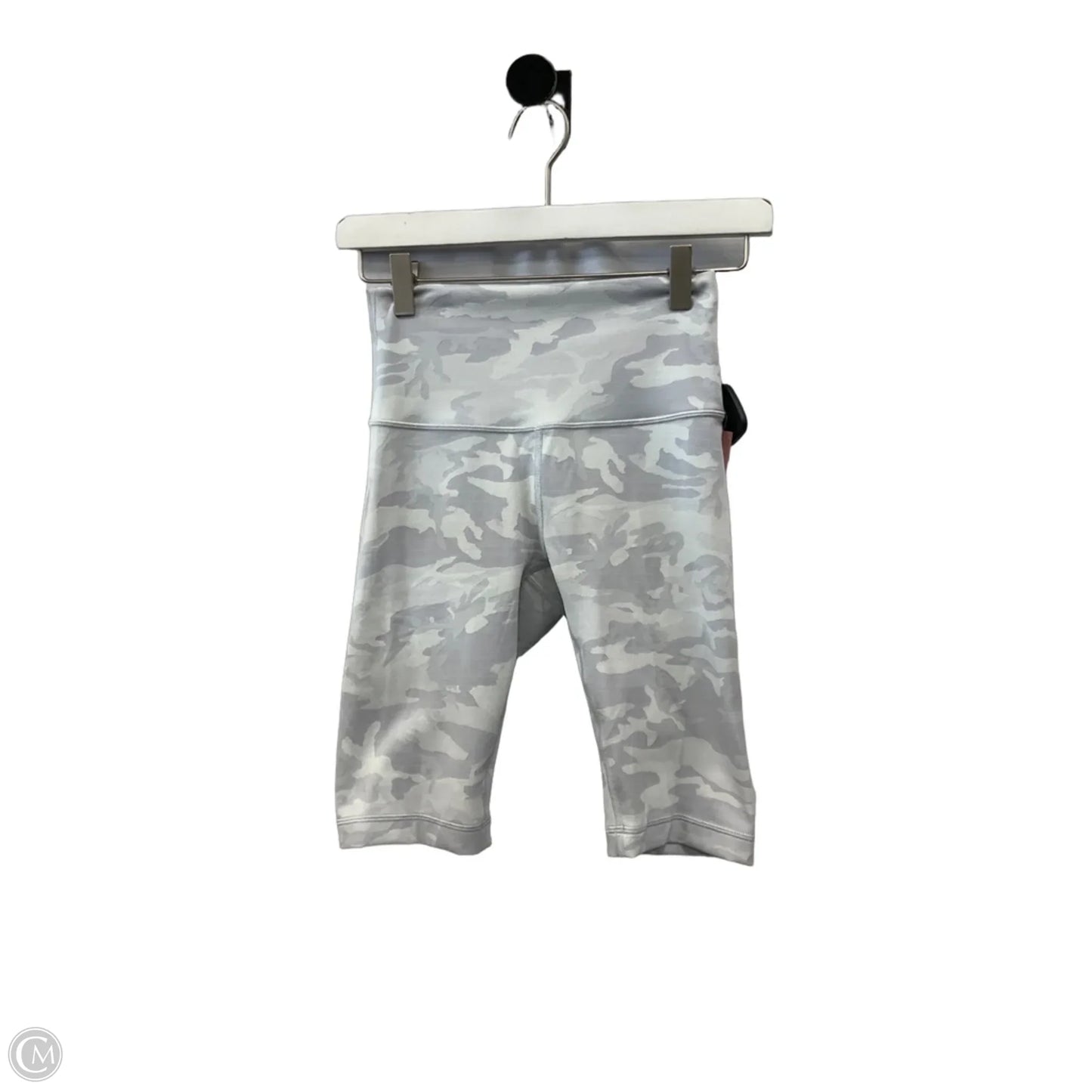 Athletic Shorts By Lululemon In Grey, Size: 4