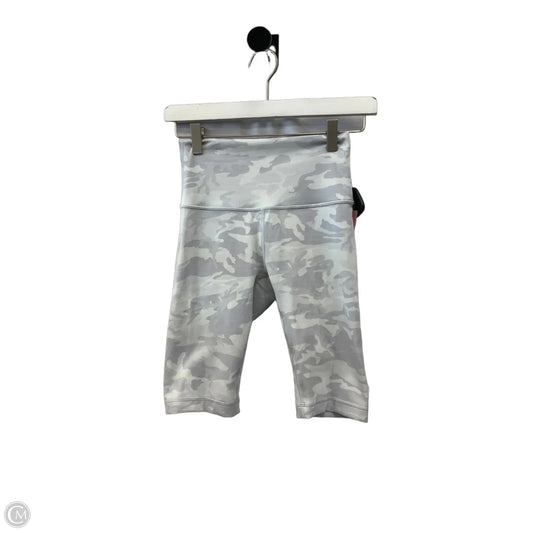 Athletic Shorts By Lululemon In Grey, Size: 4