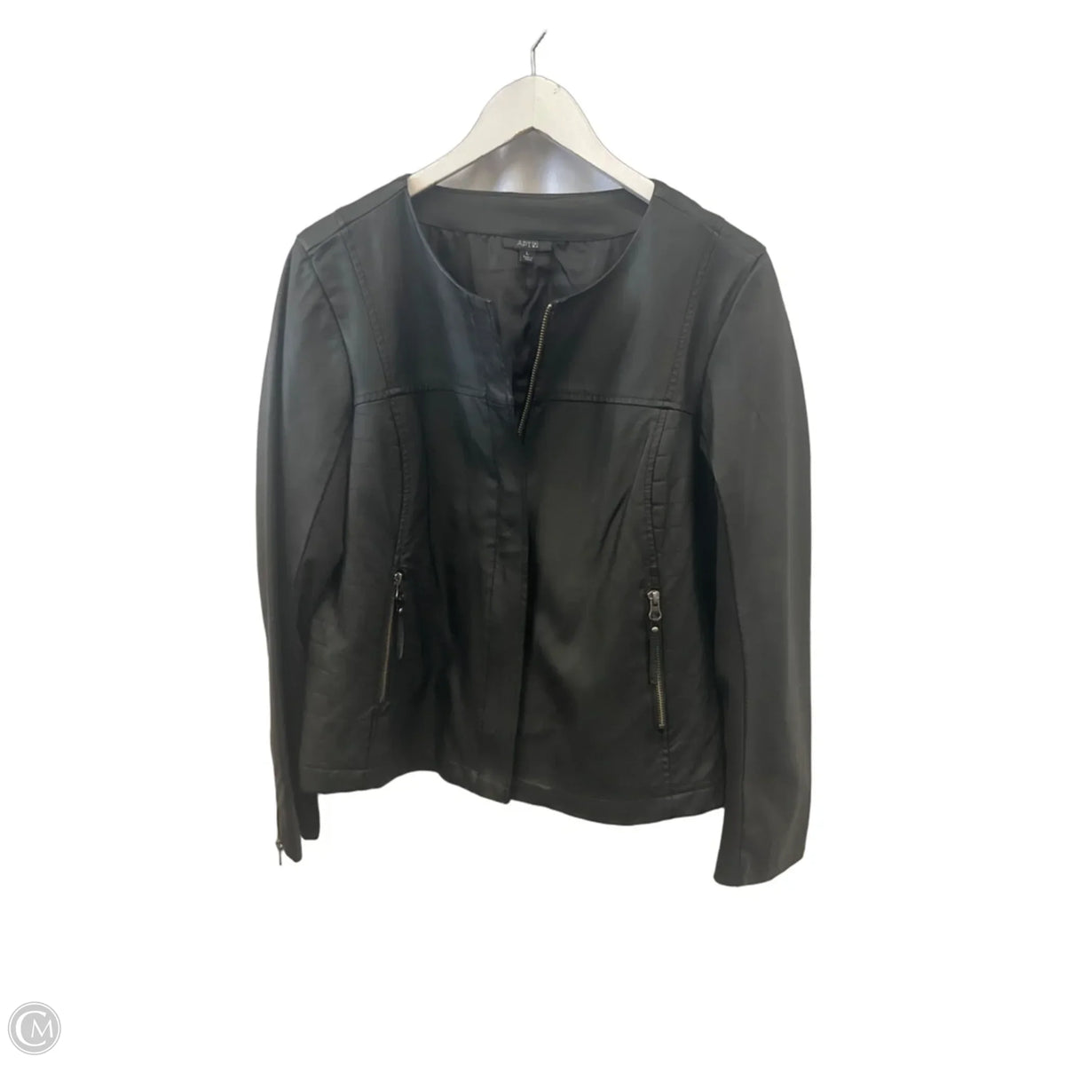 Jacket Other By Apt 9 In Black, Size: L