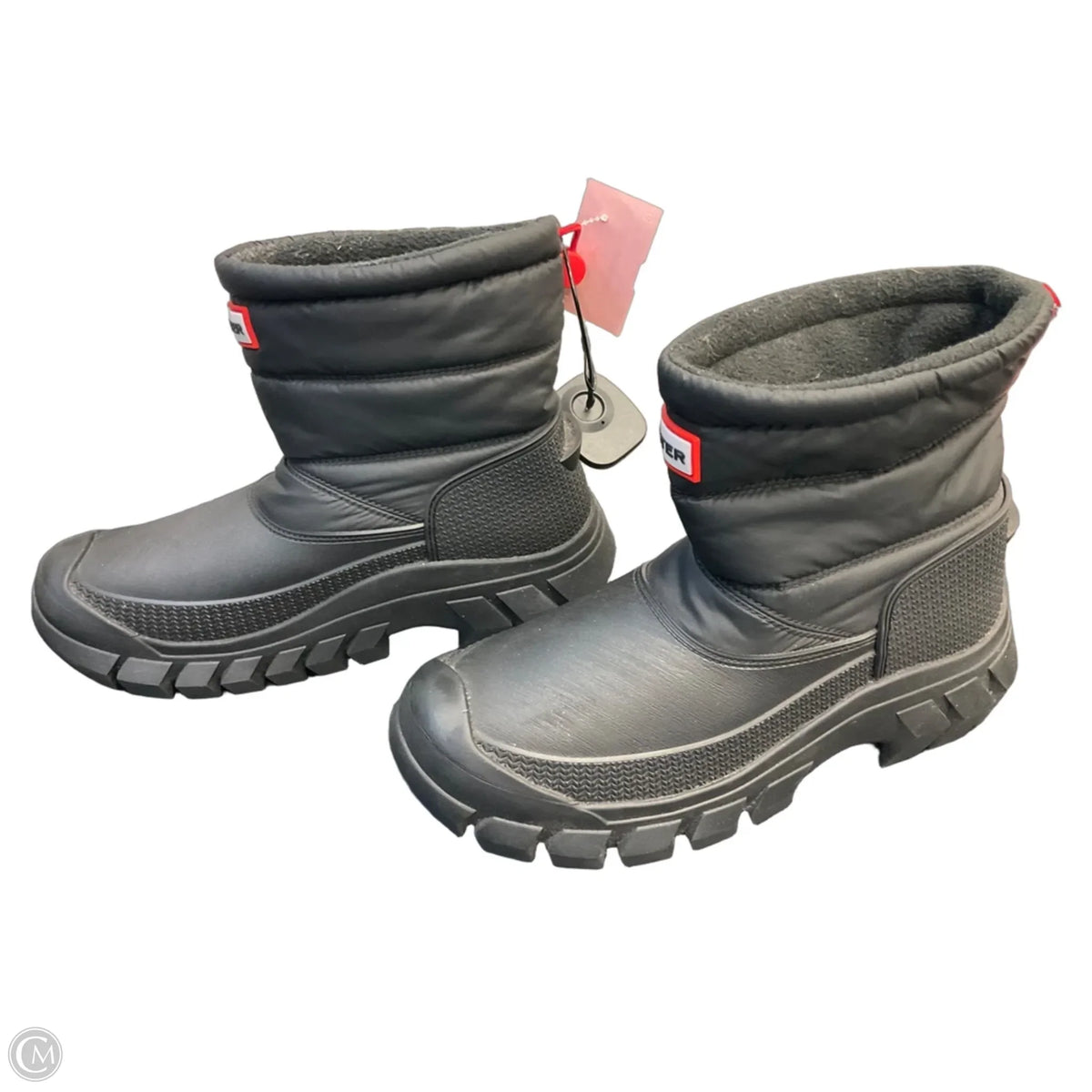 Boots Designer By Hunter In Black, Size: 6