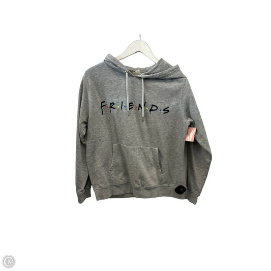 Sweatshirt Hoodie By H&m In Grey, Size: S