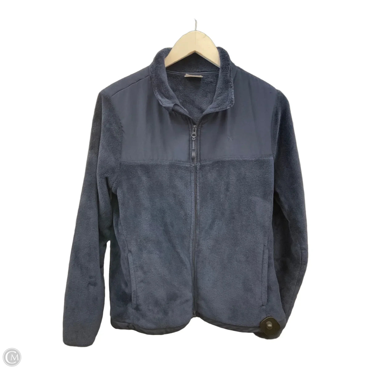 Athletic Jacket By Danskin Now In Blue, Size: L