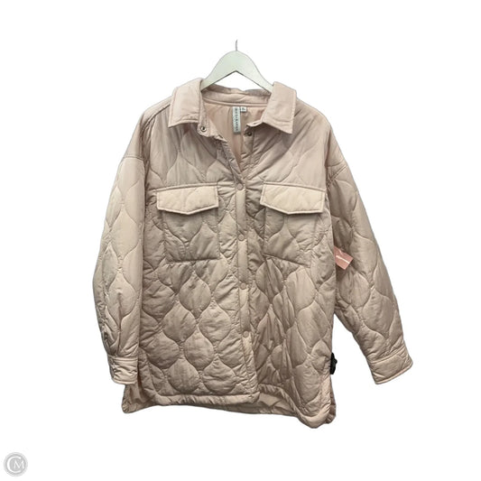 Jacket Puffer & Quilted By Grace + Karma In Pink, Size: Xl