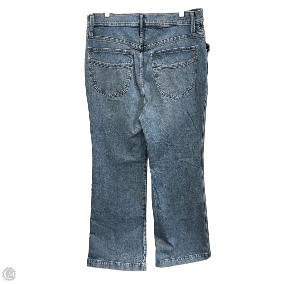 Jeans Flared By Madewell In Blue Denim, Size: 12