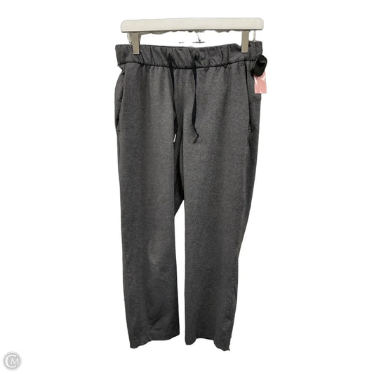 Athletic Capris By Lululemon In Grey, Size: 6