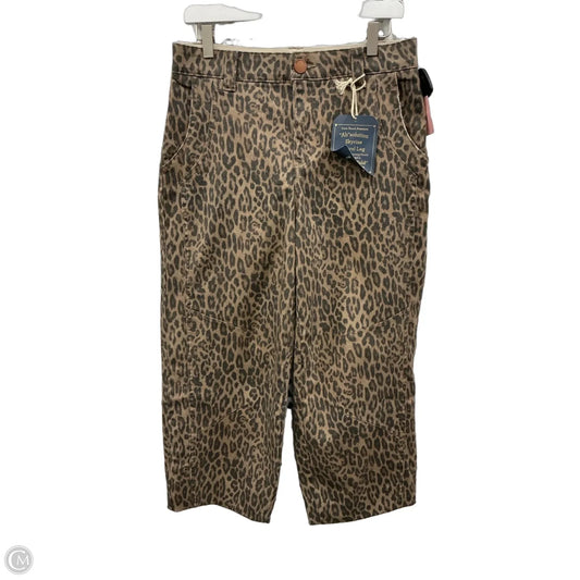 Jeans Cropped By Democracy In Animal Print, Size: 6p