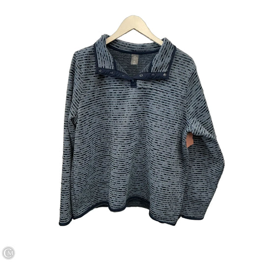 Sweatshirt Collar By St Johns Bay In Blue, Size: Xxl
