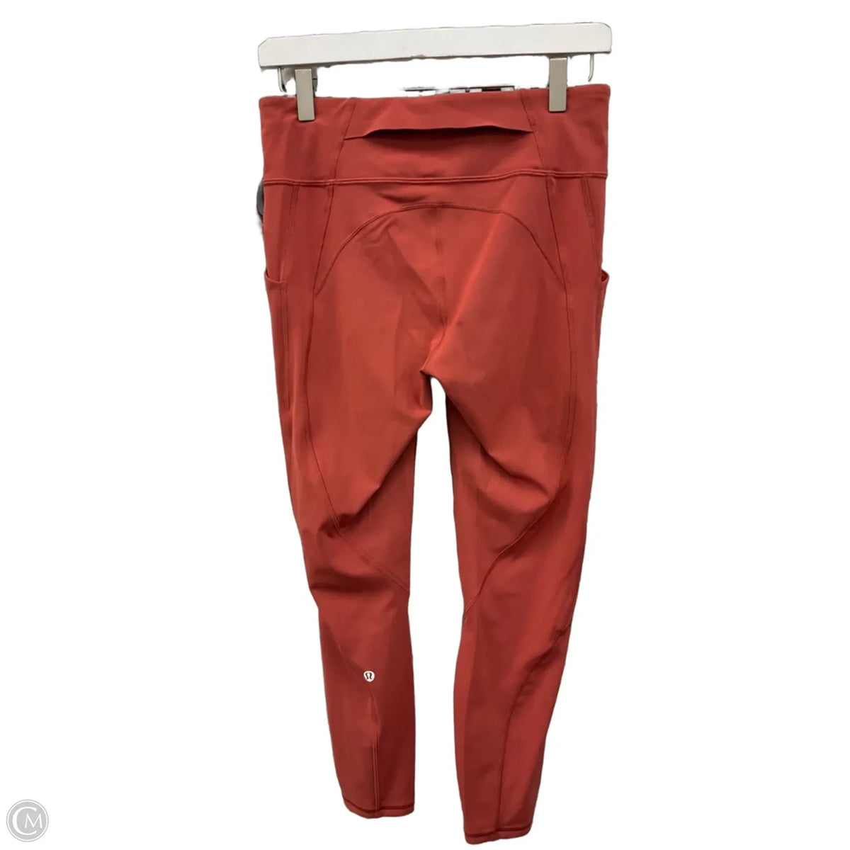Athletic Leggings By Lululemon In Orange, Size: 8