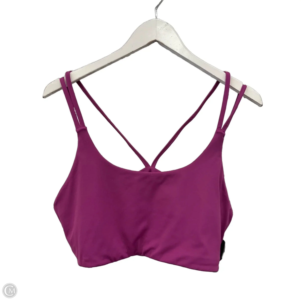 Athletic Bra By Paragon In Purple, Size: 2x