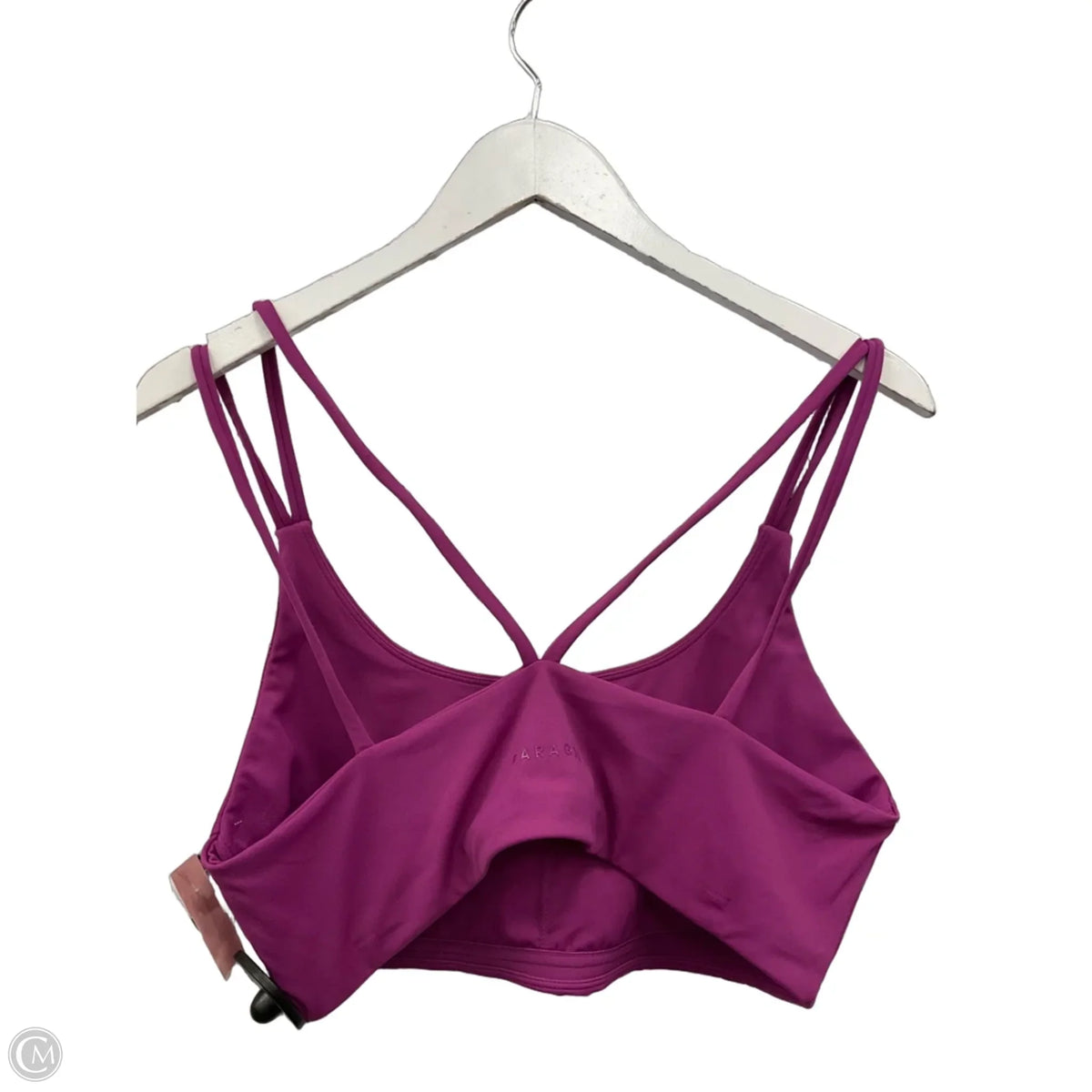 Athletic Bra By Paragon In Purple, Size: 2x