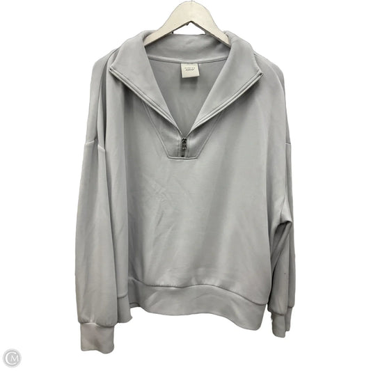 Sweatshirt Collar By Varley In Blue, Size: Xl