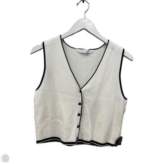 Top Sleeveless By Altard State In Black & White, Size: M