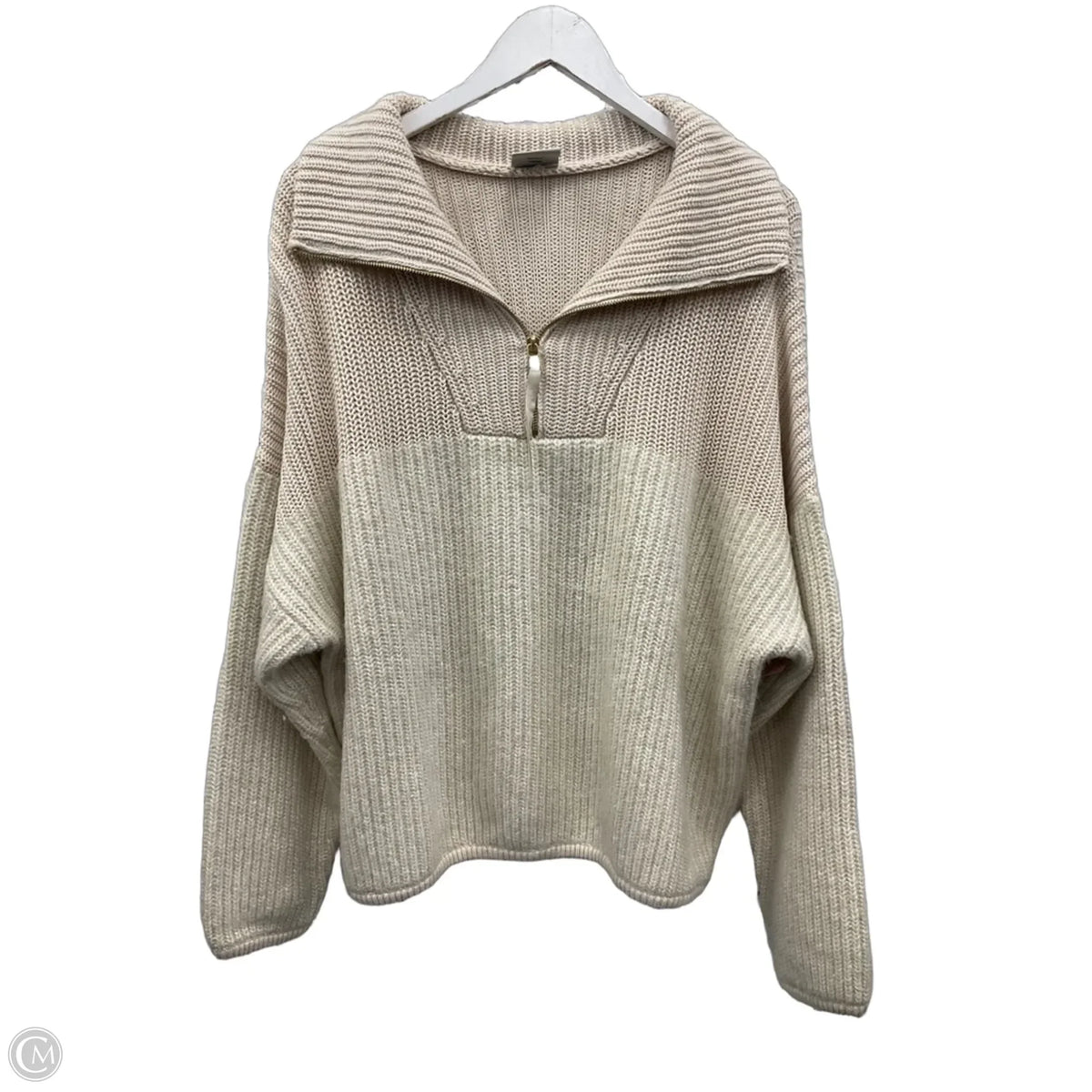 Sweater By Varley In Cream, Size: Xl
