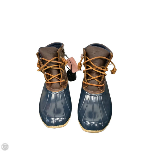 Boots Rain By Sperry In Navy, Size: 9.5