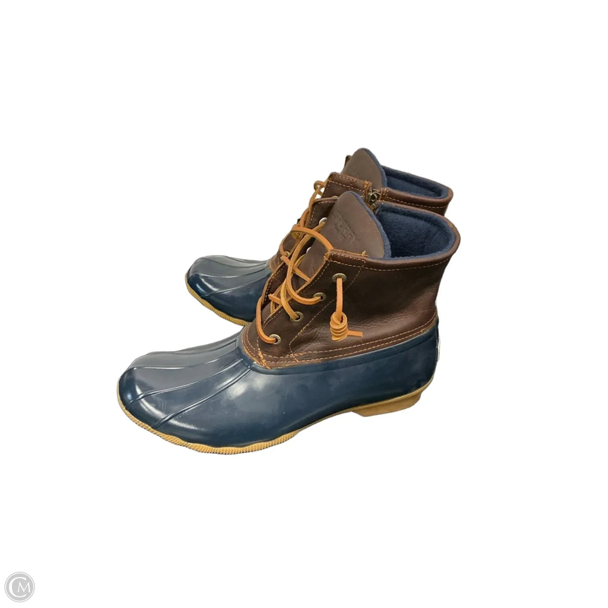 Boots Rain By Sperry In Navy, Size: 9.5