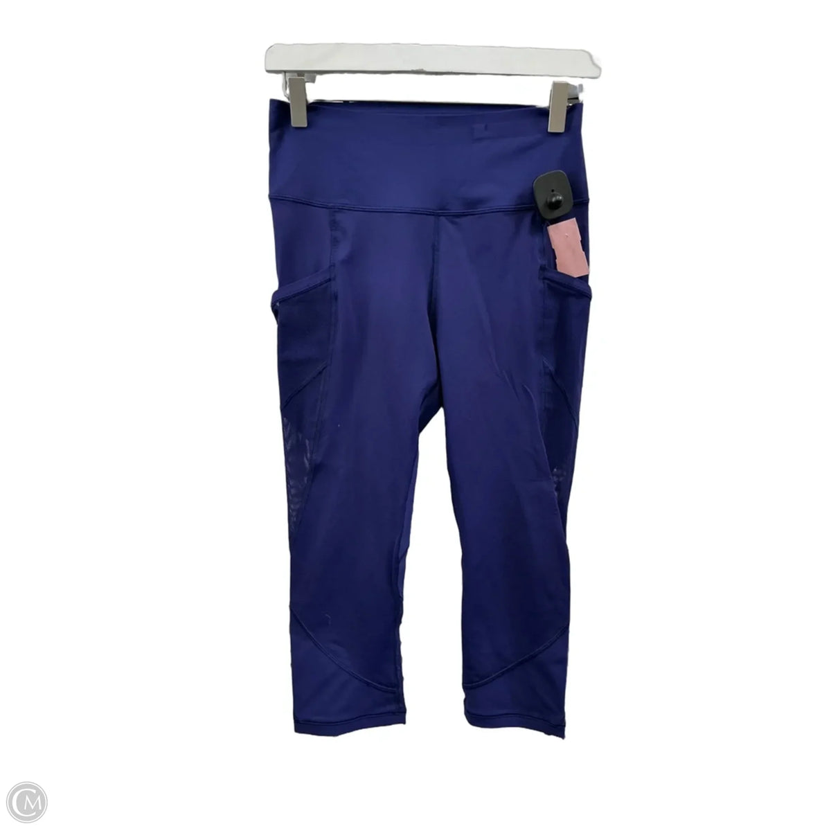 Athletic Capris By Lululemon In Purple, Size: 6