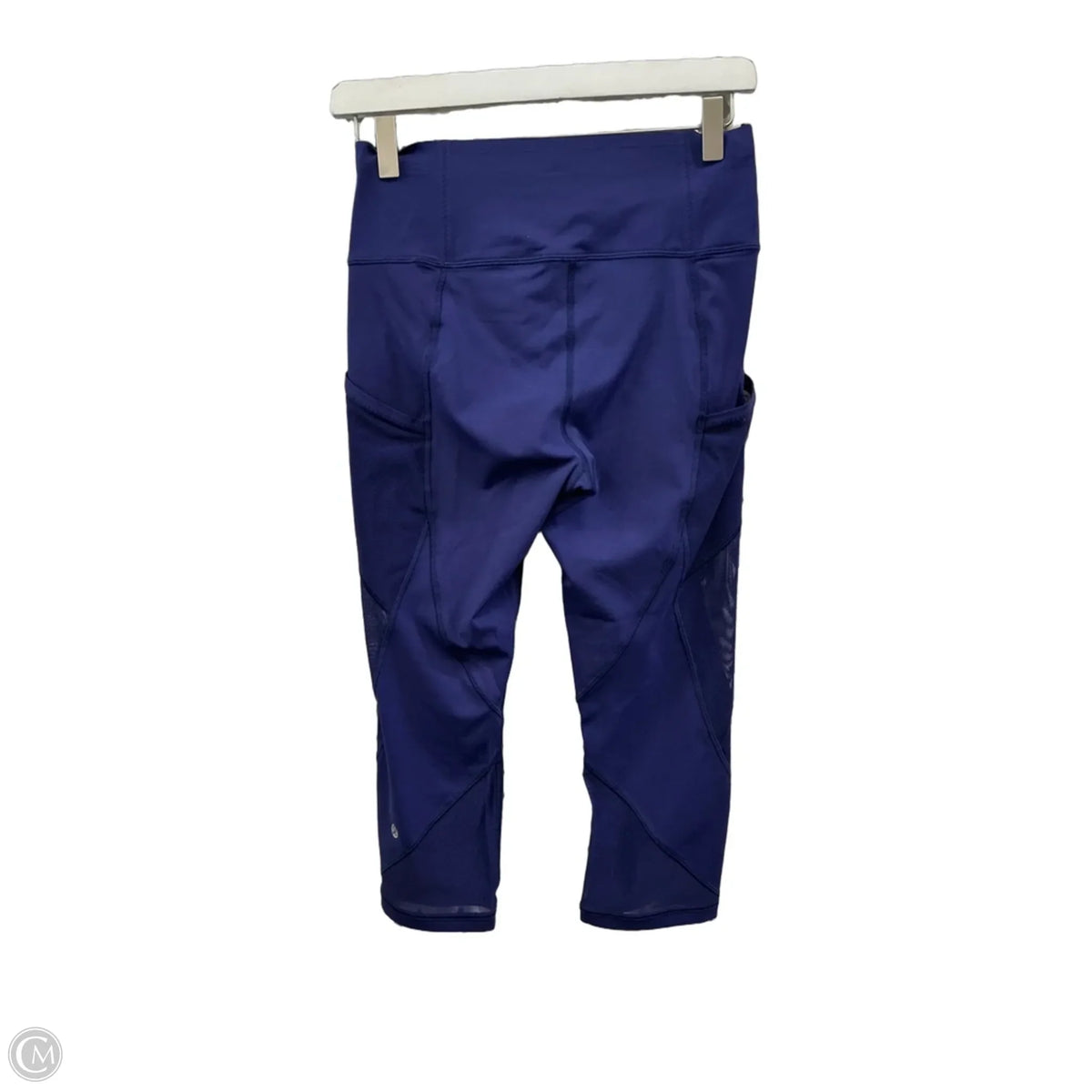 Athletic Capris By Lululemon In Purple, Size: 6