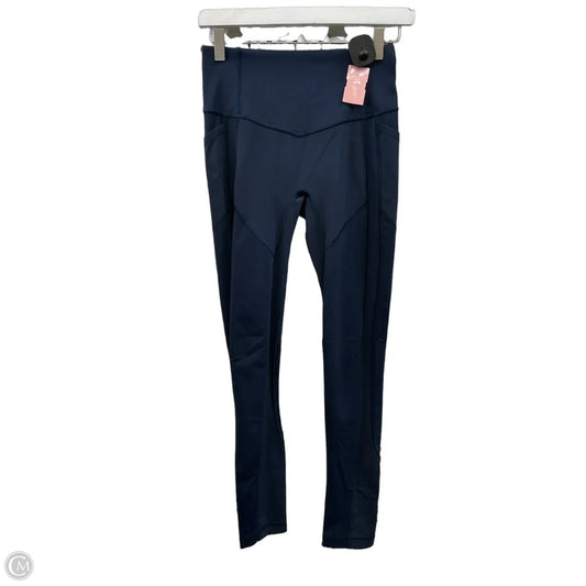 Athletic Leggings By Lululemon In Navy, Size: 6