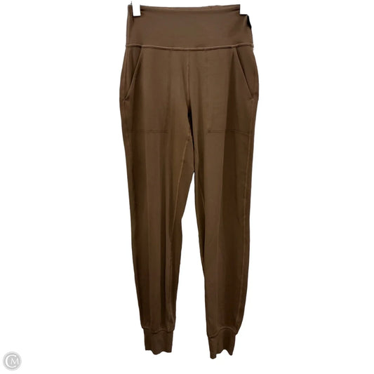 Athletic Leggings By Lululemon In Brown, Size: 2