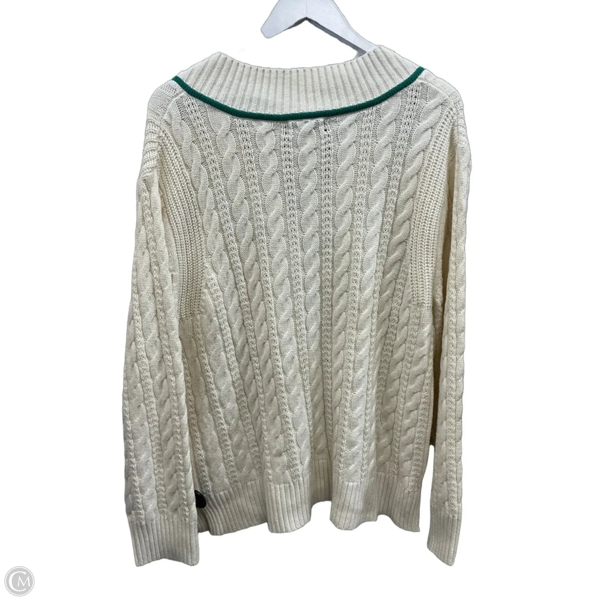 Sweater By Ava & Viv In Cream, Size: 1x