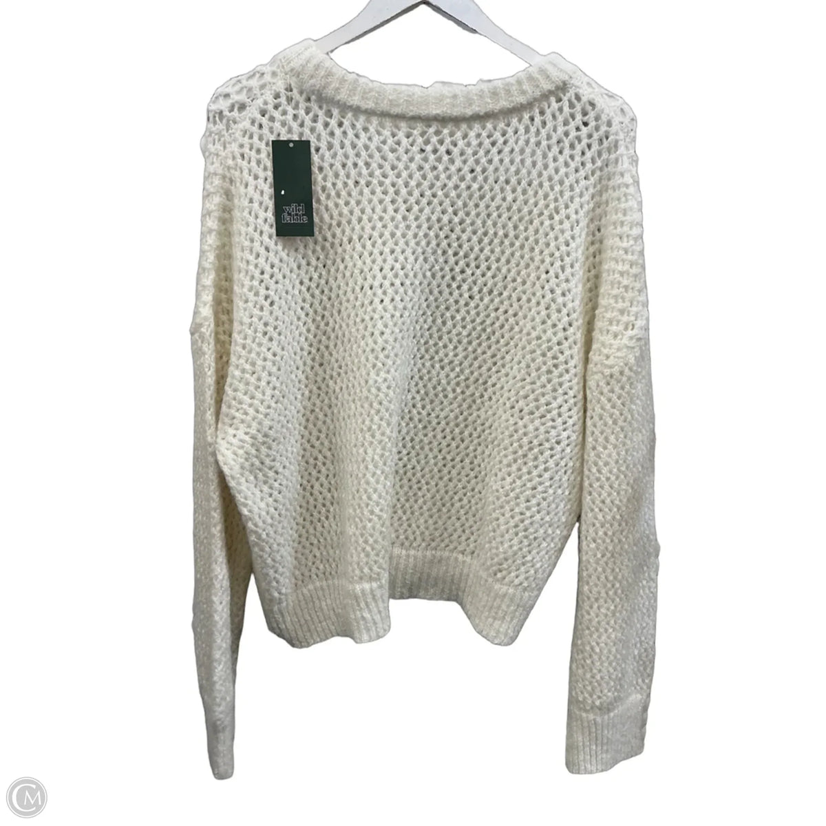 Sweater By Wild Fable In White, Size: M