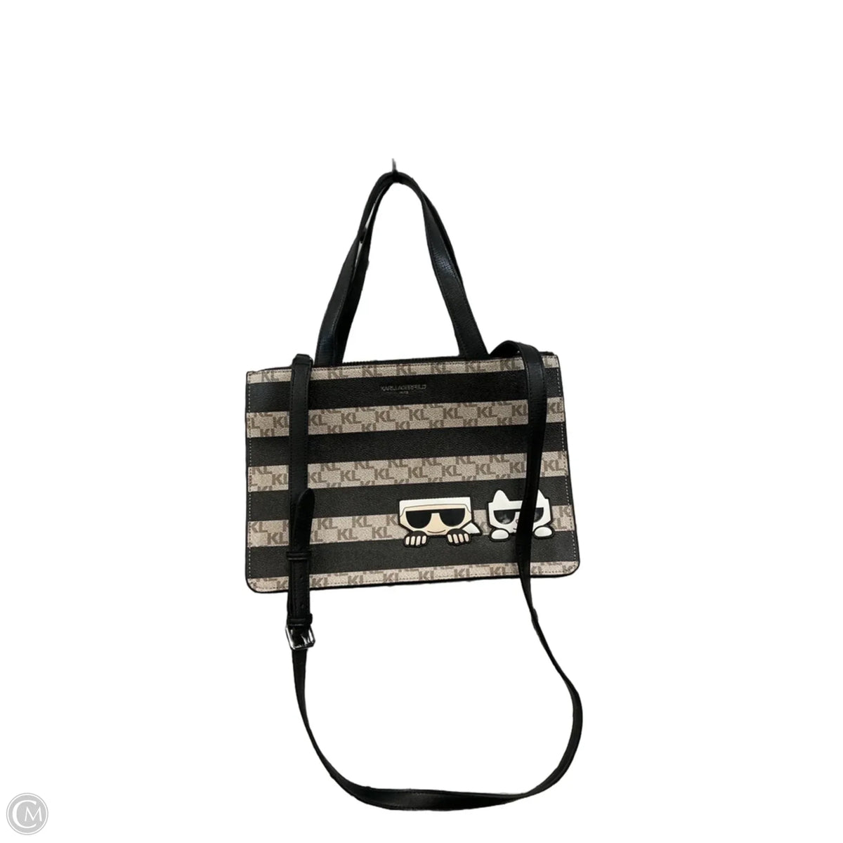 Handbag Designer By Karl Lagerfeld, Size: Medium
