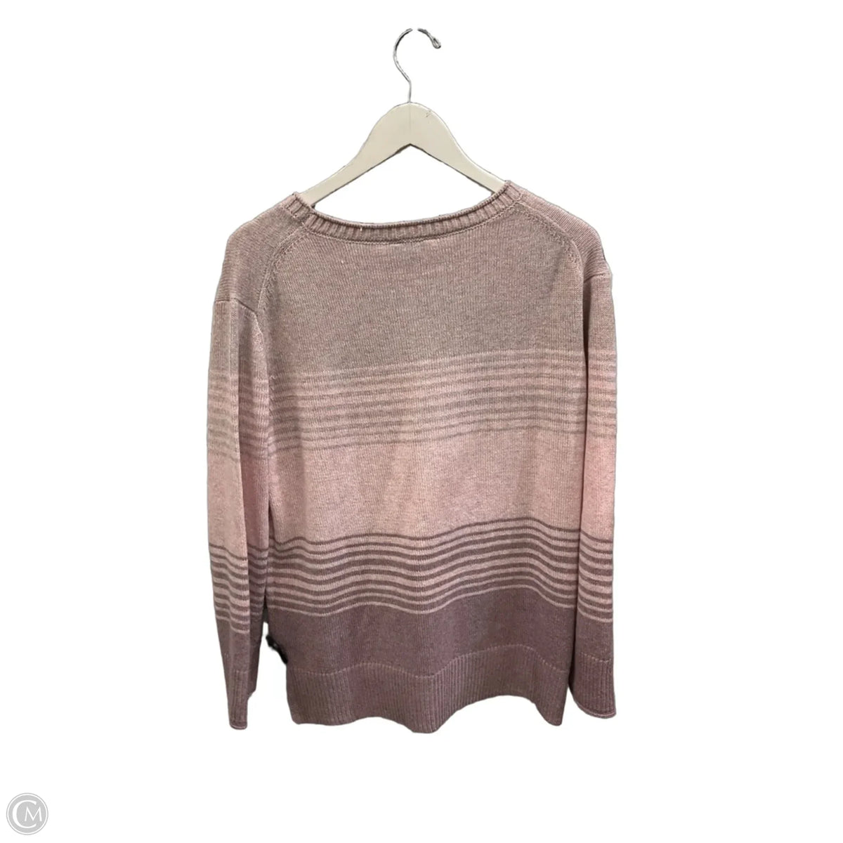 Sweater By Ella Moss In Pink, Size: M