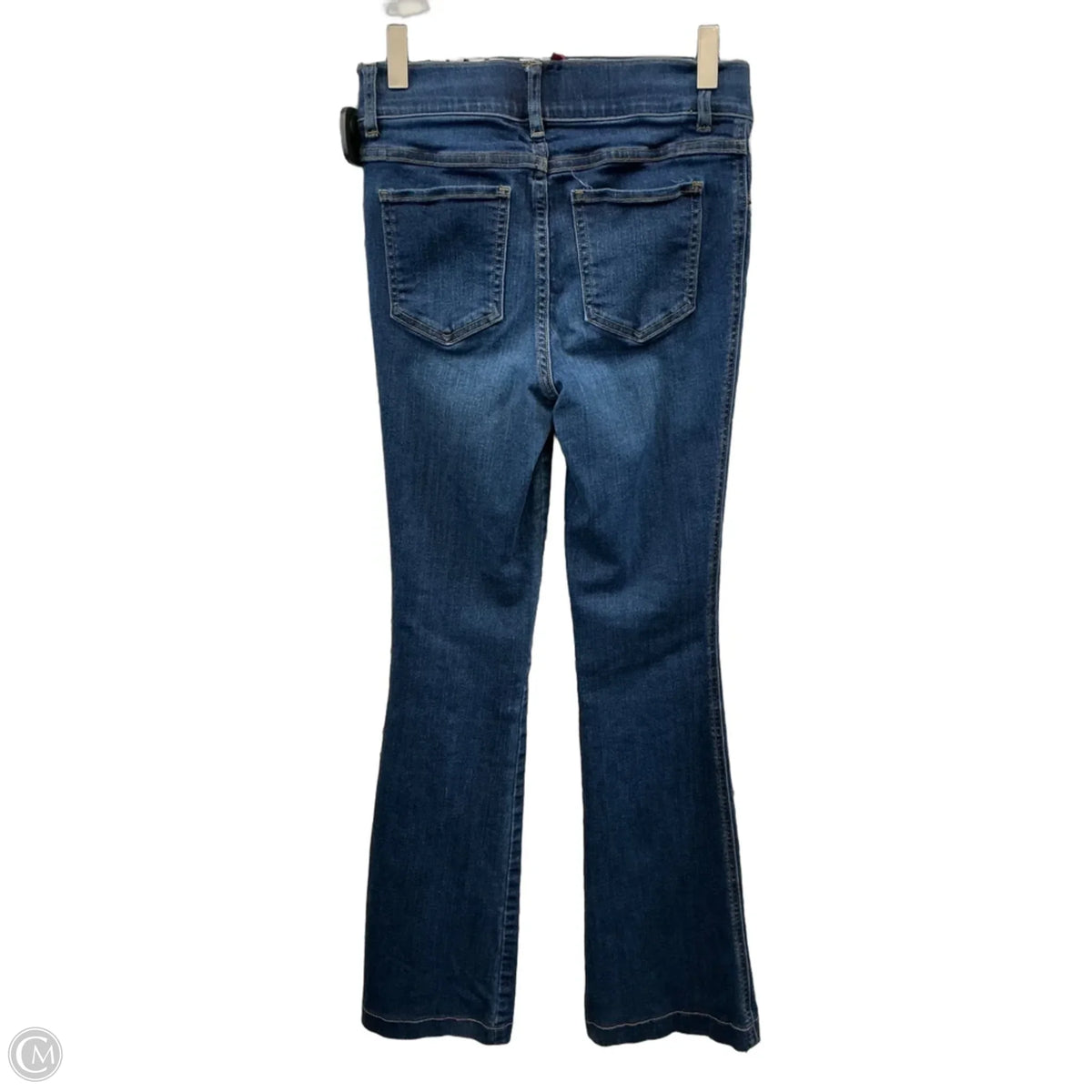 Jeans Flared By Spanx In Blue Denim, Size: 0