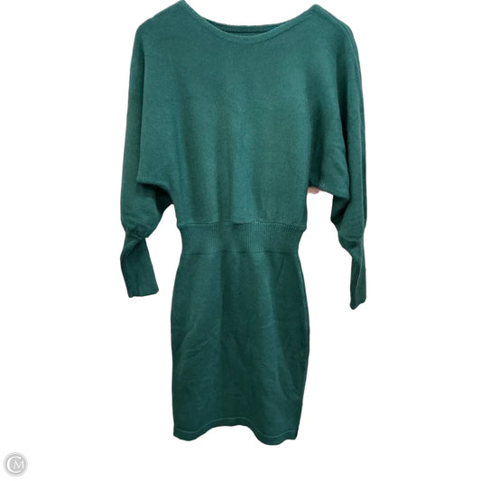 Dress Sweater By Clothes Mentor In Green, Size: L