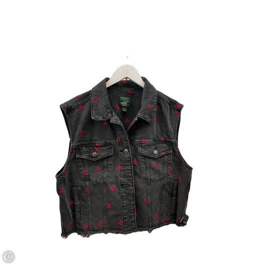 Vest Other By Wild Fable In Black & Red, Size: M