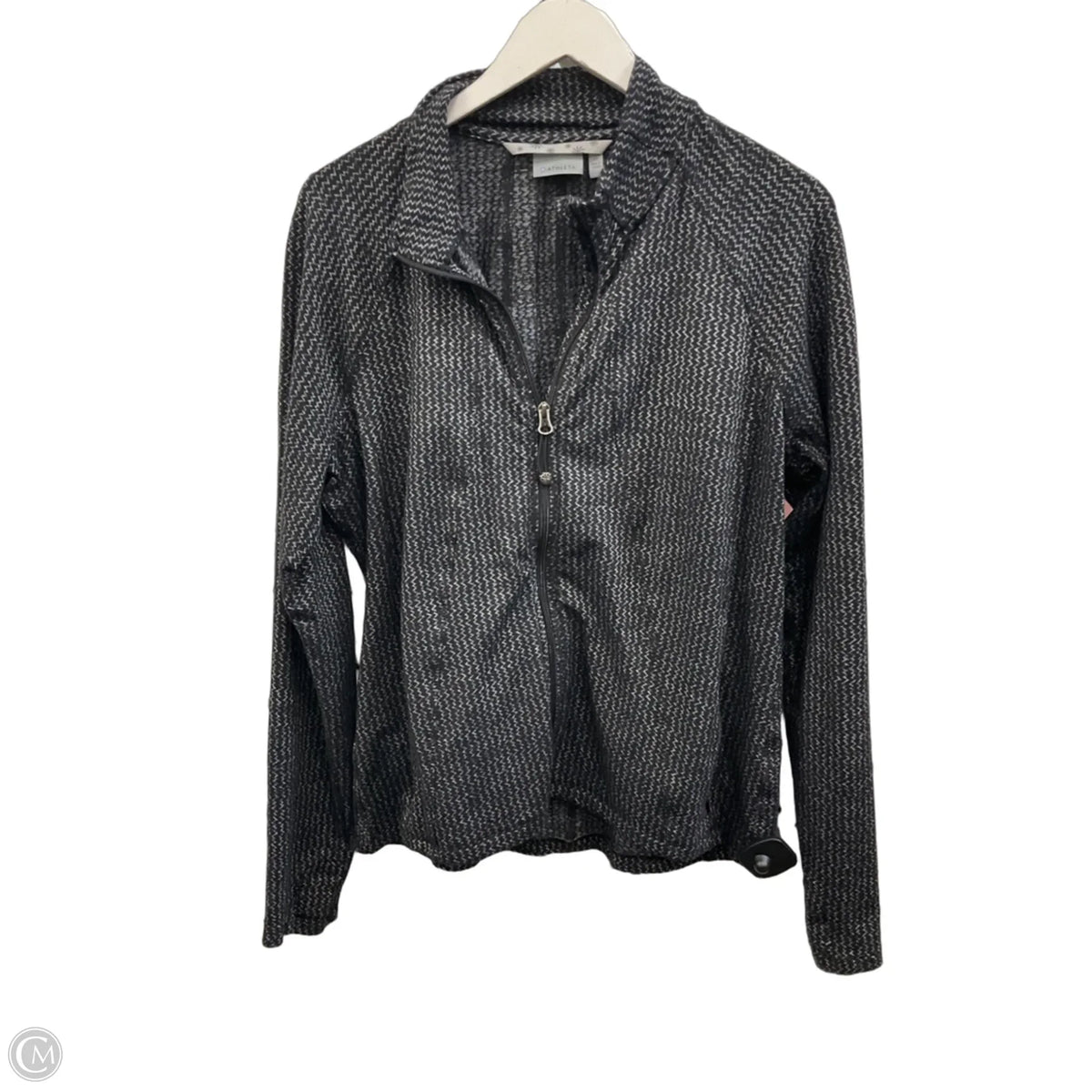 Athletic Jacket By Athleta In Black, Size: Xl